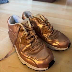Nike Copper and Cream Sneakers